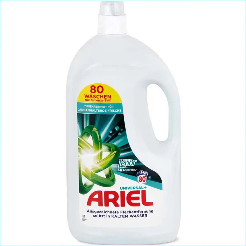 ARIEL 80 PRAŃ ŻEL TOUCH OF LENOR 4L