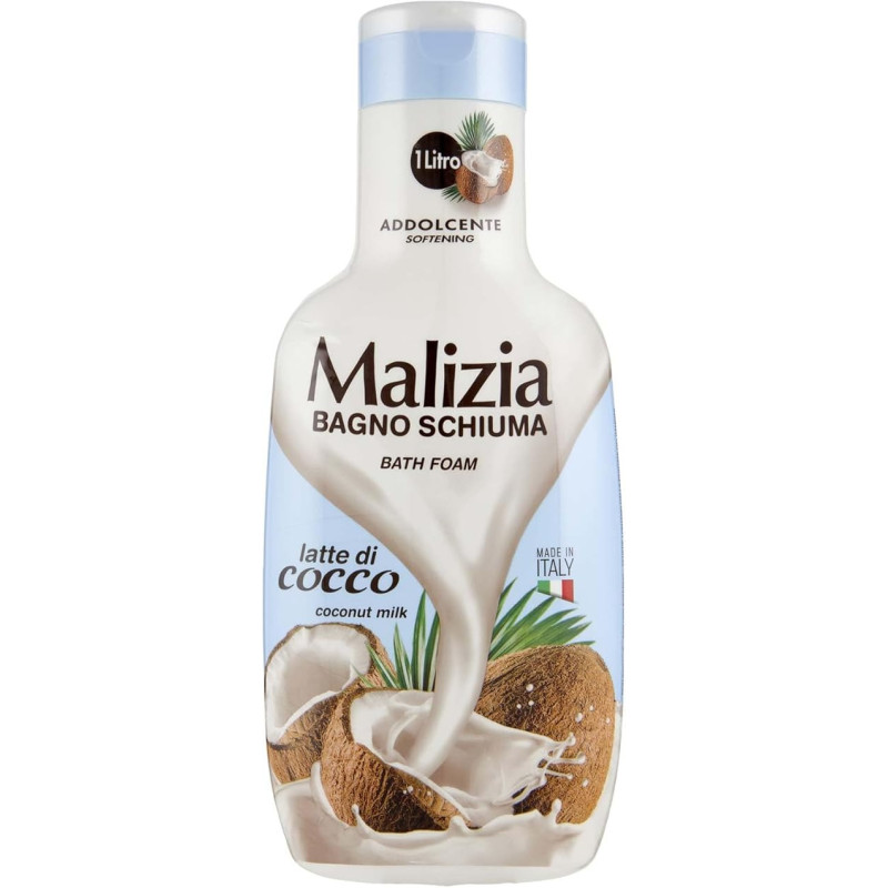 MALIZIA PŁYN DO KĄPIELI 1L. MLEKO KOKOSOWE