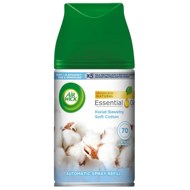 AIR WICK FM ZAPAS KWIAT BAWEŁNY PURE 250ML