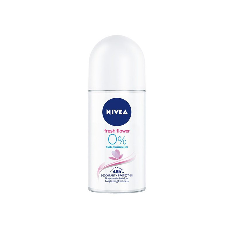 NIVEA ROLL-ON WOMAN FRESH FLOWER 0% ALUMINIUM 50ML