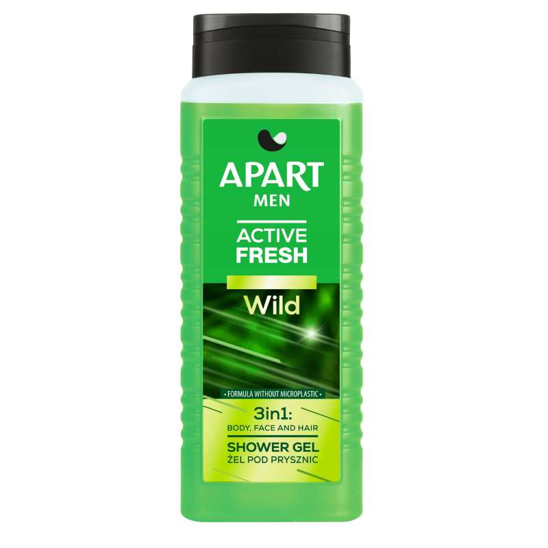 GLO-APART ŻEL/PRYSZ 500ML MEN ACTIVE FRESH
