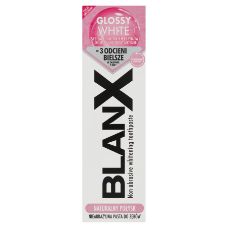 BLANX PASTA GLOSSY WHITE 75ML.