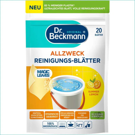 DE DR BECKMANN MAG. LISTKI DO PODŁÓG 20SZT SUMMER